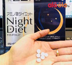 Hưỡng dẫn cách sử dụng viên uống giảm cân orihiro night diet hiệu quả