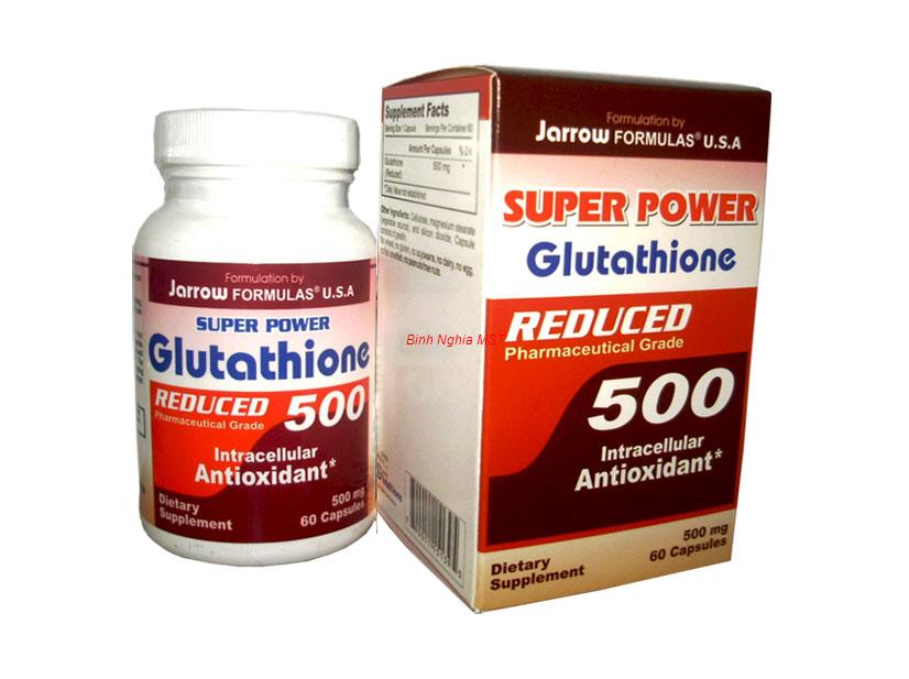  Super Glutathione  Reduced 500 - Viên uống  Khử Độc Gan