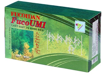 Fucoidan FucoUMI chính hãng Việt Nam hỗ trợ điều trị ung thư