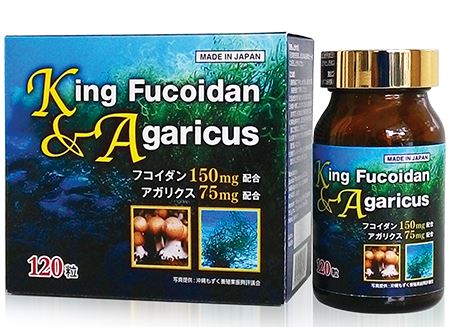 KING FUCOIDAN & AGARICUS -  Hỗ trợ điều trị ung thư