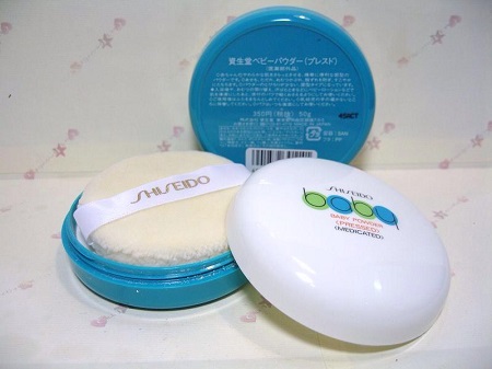 Phấn rôm (Phấn phủ) Shiseido Baby Powder 50gr Nhật Bản