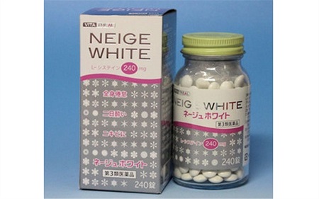 Viên uống trắng da trị nám và tàn nhang Neige White Nhật Bản 240 hộp viên