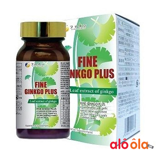 Viên uống bổ não Fine Ginkgo Pluso - “ Nguồn dinh dưỡng” cho não bộ 