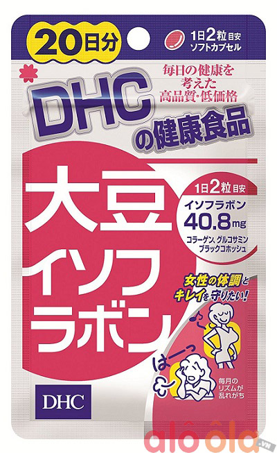 Tinh chất mầm đậu nành DHC 20 ngày 80 viên của Nhật