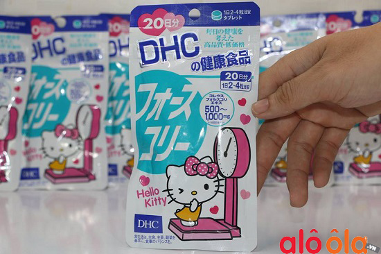 Viên uống giảm cân DHC 20 ngày Phiên bản Hello kitty