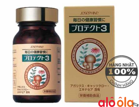 Viên uống tăng cường miễn dịch Josephine Protect 3 Nhật Bản