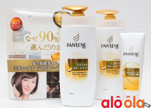 Bộ dầu gội Pantene Nhật Bản 500ml – Tóc khỏe từ gốc tới ngọn