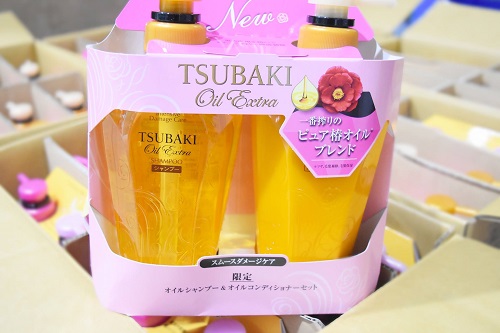Bộ dầu gội xả Shiseido Tsubaki Oil Extra 450ml Nhật Bản