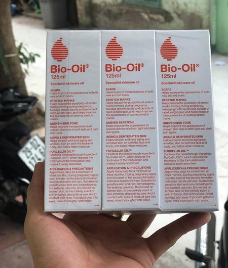 Tinh dầu trị rạn da làm mờ sẹo Bio Oil 125ml của Úc