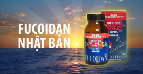 Viên uống Okinawa Fucoidan Kanehide Bio loại 150 viên Nhật Bản 