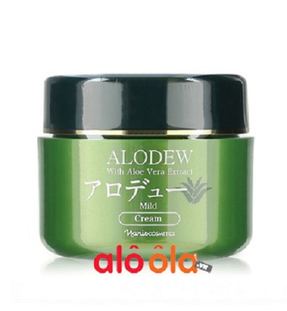 Cách sử dụng kem dưỡng ẩm đêm tinh chất lô hội naris alodrew mild cream