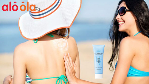 Cách sử dụng sữa chống nắng naris UV sun screen mild daily protector japan