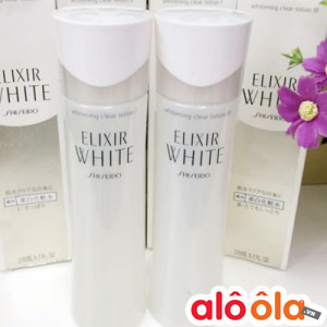 Nước hoa hồng se khít lỗ chân lông Elixir White Shiseido Nhật Bản 