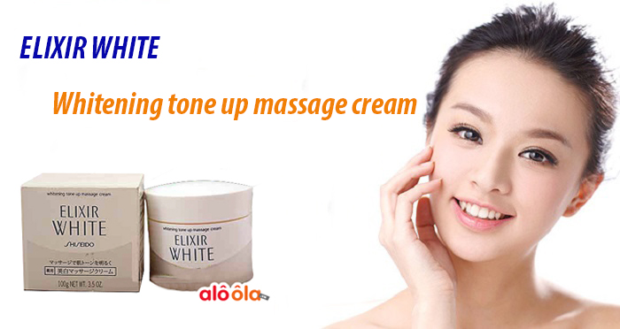 Kem massage chống lão hóa Elixir White - Whitening tone up massage cream