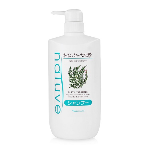 Dầu gội thảo dược Naris Natuve Mild Hair Shampoo 650ml Nhật Bản