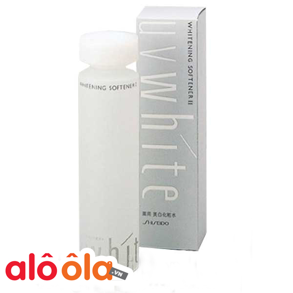 Nước hoa hồng dưỡng ẩm, se khít lỗ chân lông Shiseido UV White- Whitening Softener II dành cho người da thường và da khô