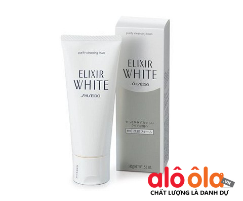 Công dụng của sửa rửa mặt Shiseido Elixir White 145gr của Nhật 