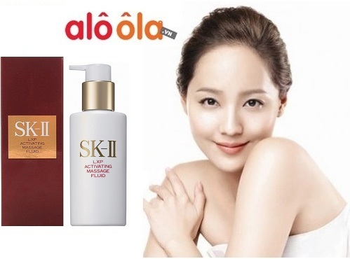 sk ii lxp activating massage fluid how to use