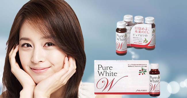 Shiseido pure white giúp da trắng hống tự nhiên