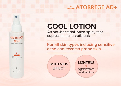 xịt dưỡng ẩm attorrege ad+ cool lotion 