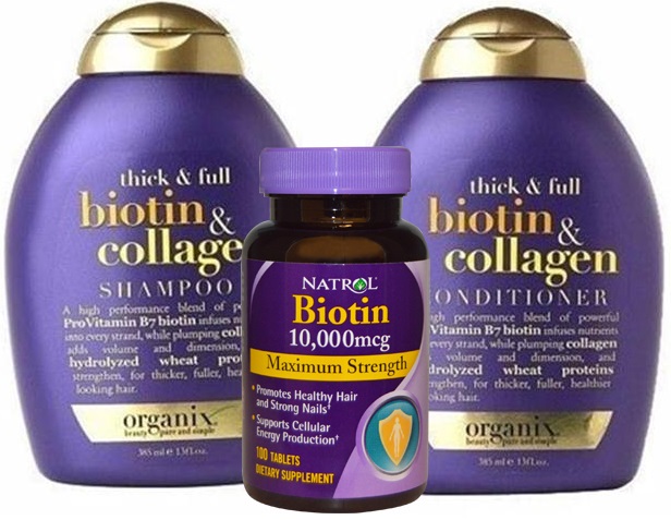 bộ dầu gội biotin collagen 