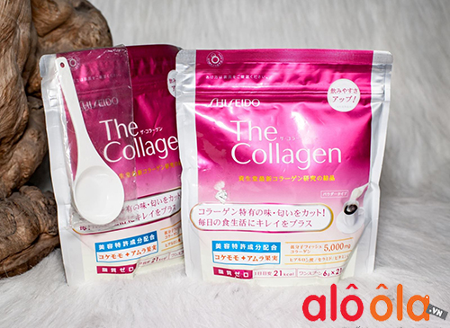 The Collagen shiseido dạng bột