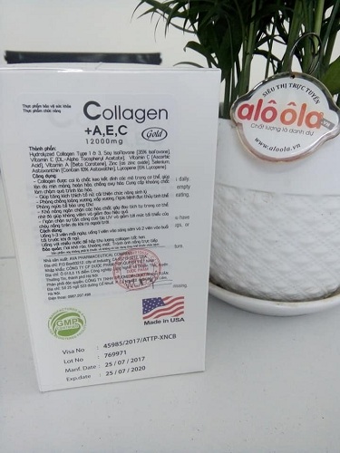 collagen aec 12000mg 180 viên