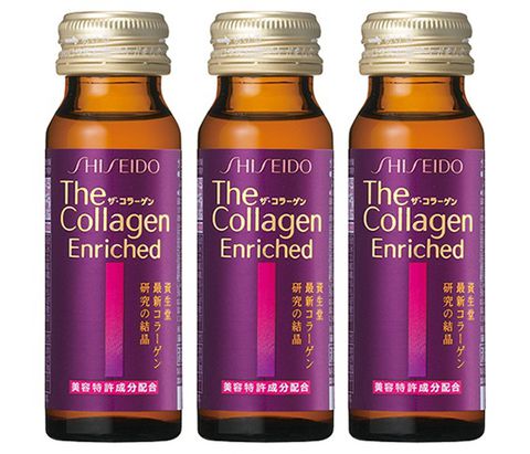 cách uống collagen shiseido enriched 