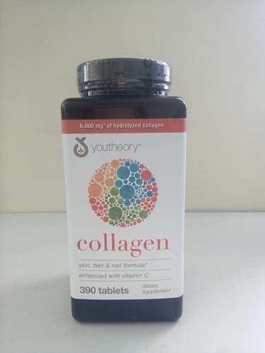 Collagen Youtheory type I, II & III lọ 390 viên hàng Mỹ