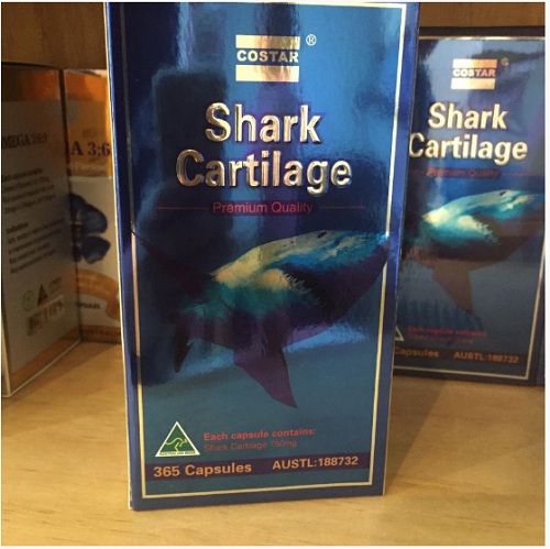 costar  shark cartilage 365 viên tốt cho hệ xương khớp