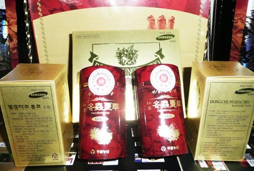 đông trùng hạ thảo duwon được sản xuất bởi thương hiệu hàng đầu của hàn quốc