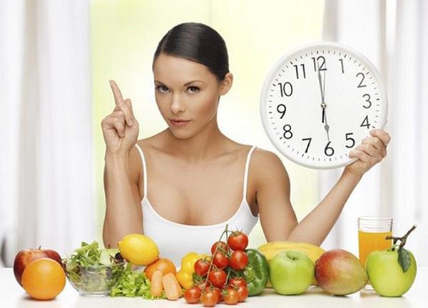 ăn giờ nào giảm cân nhanh nhất, thời gian hợp lý nhất để giảm cân