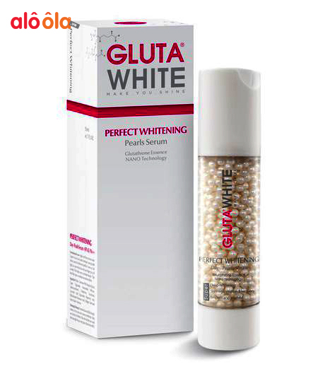 perfect whitening serum  gluta  white 