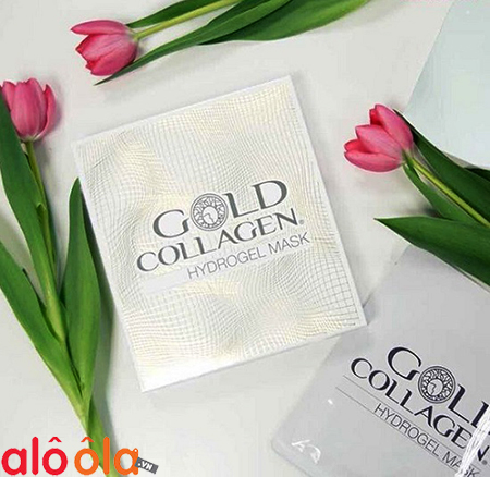 gold collagen hydrogel mask