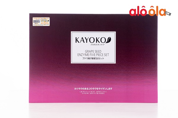 Bộ mỹ phẩm trị nám da Kayoko Nhật Bản màu tím mẫu mới