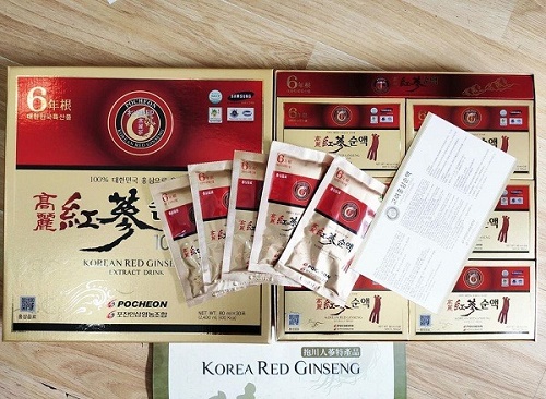 korean red ginseng extract drink - món quà ý nghĩa cho sức khỏe