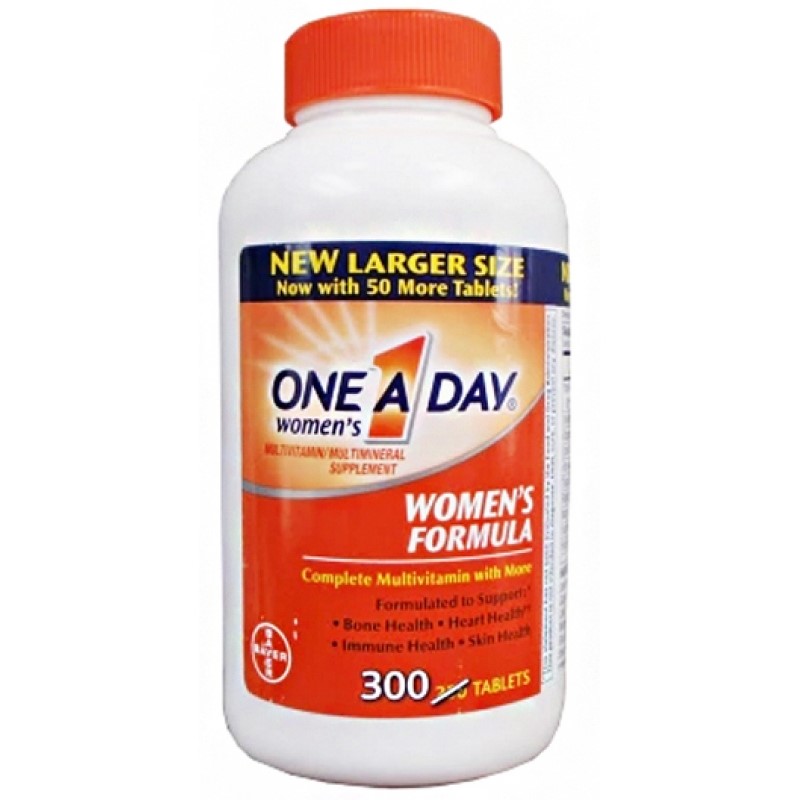 One A Day Women's Formula 300 viên- Vitamin tổng hợp cho phụ nữ dưới 50 của Mỹ