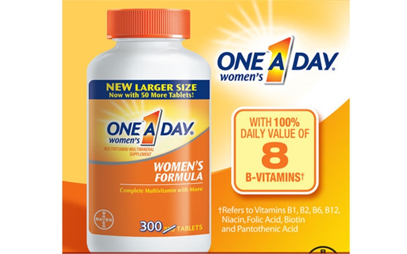 One A Day Women's Formula 300 viên- Vitamin tổng hợp cho phụ nữ dưới 50 của Mỹ