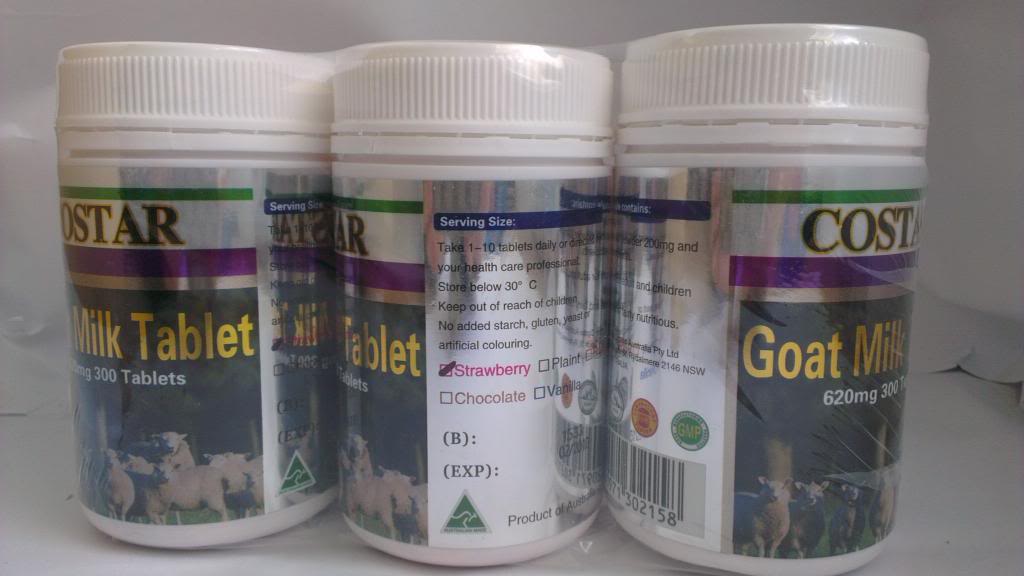 Costar Goat Milk Tablet  bảo vệ sức khỏe tốt nhất
