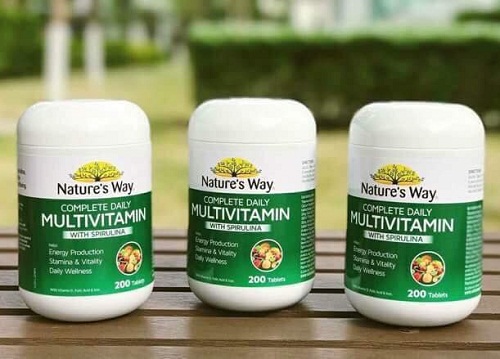 complete daily multivitamin with spirulina