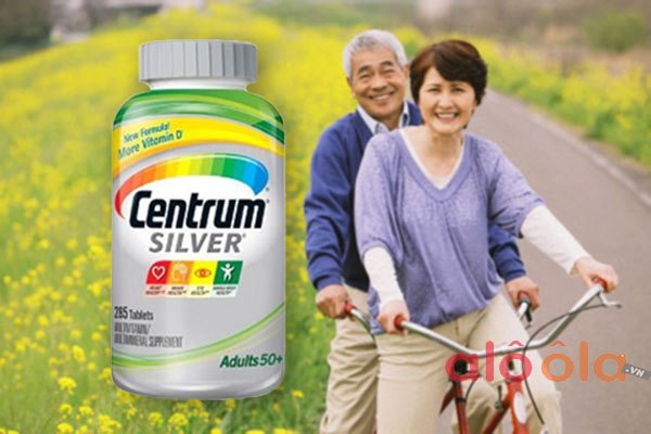 Centrum Silver Adults 50+ 285 viên bổ sung vitamin cho người cao tuổi của Mỹ
