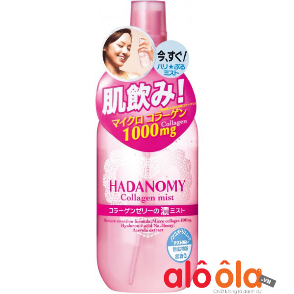 Xịt khoáng bổ sung Collagen Hadanomy của Nhật 250ml