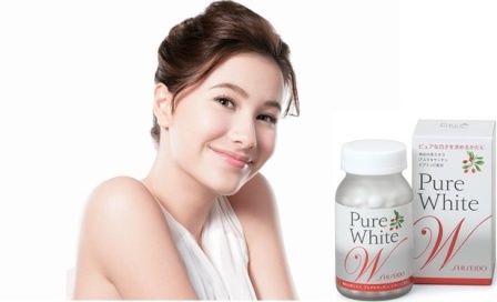 Viên uống trắng da trị nám Pure White Shiseido và những công dụng tuyệt vời