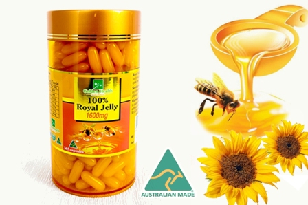 Sữa ong chúa Golden Health 1600mg chứa nhiều chất dinh dưỡng cần thiết cho cơ thể