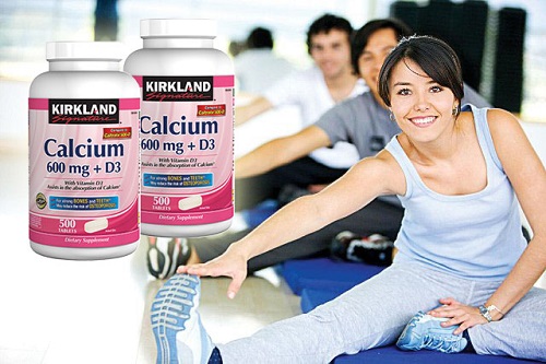 Viên uống Kirkland Calcium 600mg D3 tốt cho người già, trẻ em và phụ nữ mang thai