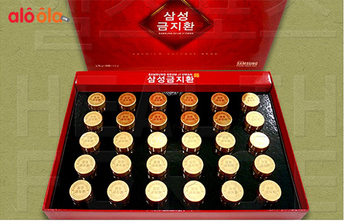 An Cung Ngưu Hoàng Hoàn Kwang Dong Hàn Quốc hộp đỏ 10 viên