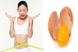 Thực đơn giảm cân với trứng gà luộc hiệu quả