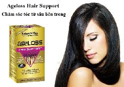 Reviews natures plus ageloss hair support – viên uống trẻ hóa mái tóc
