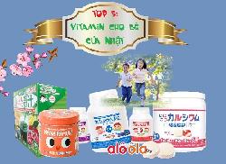 Top 5 vitamin tổng hợp cho bé của Nhật tốt nhất kèm giá tham khảo