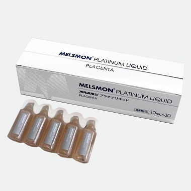 Nhau thai ngựa Melsmon Platinum Liquid Placenta Nhật Bản